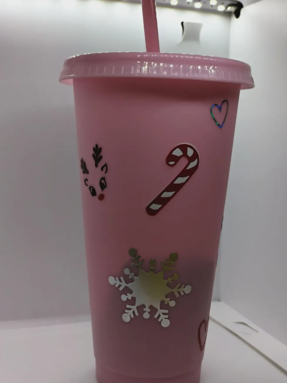 Christmas cups (Pink, General Christmas)